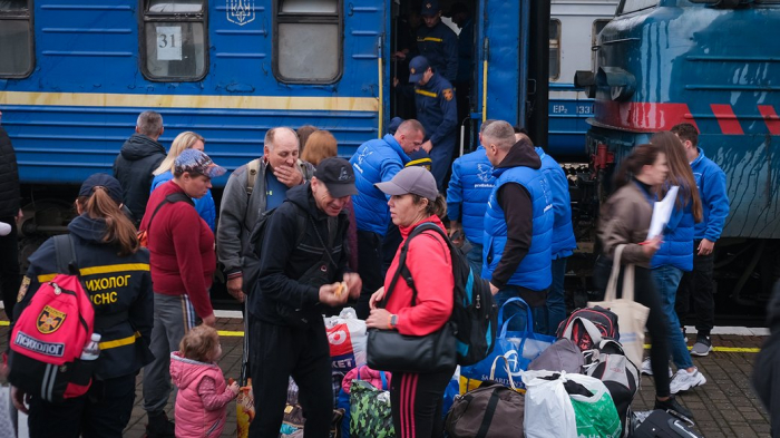 На Закарпаття знову прибув евакуаційний поїзд з Донеччини
