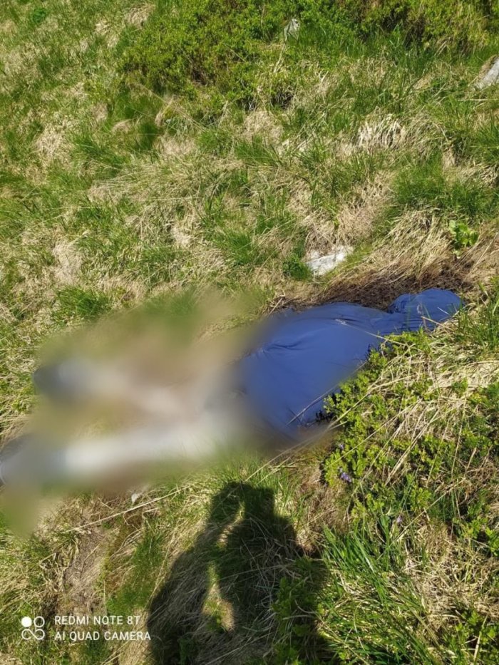 У горах поблизу кордону виявили людину без ознак життя