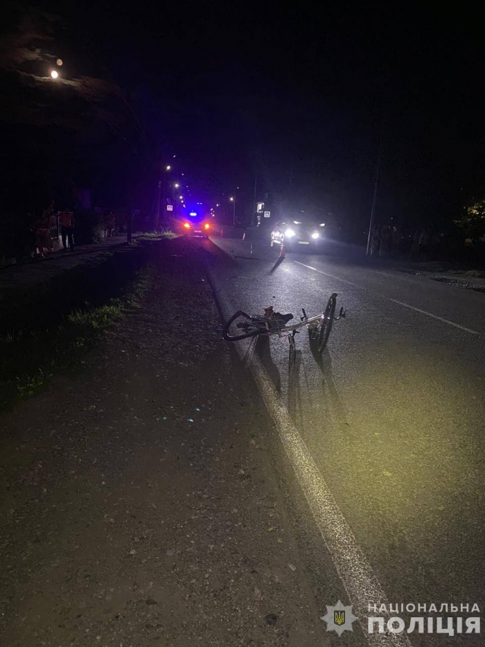 Поліція Перечина встановлює обставини смертельного наїзду на велосипедиста 

