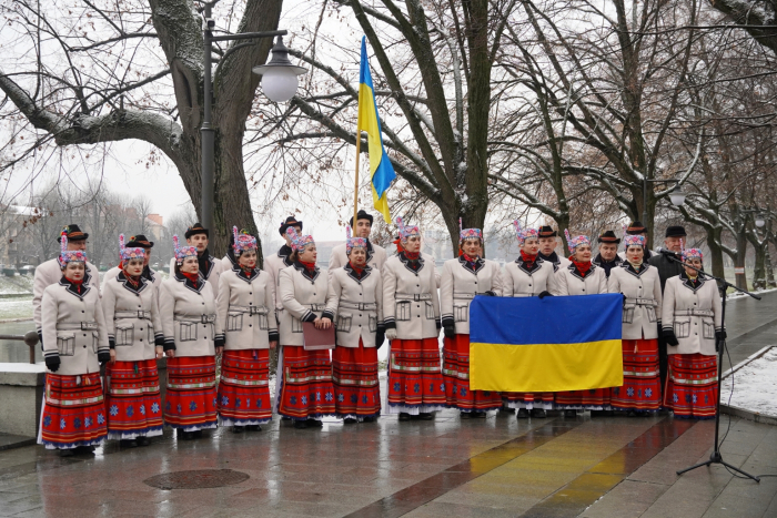 В Ужгороді відбулися урочистості з нагоди Дня Соборності України