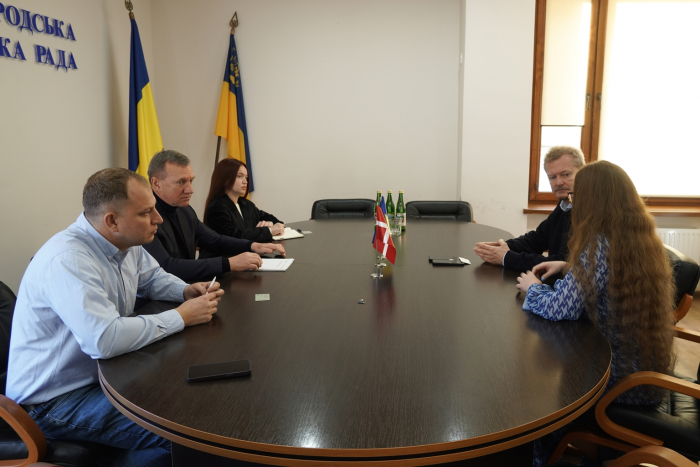 В Ужгороді обговорили можливості фінансування спільних проєктів із Експортно-інвестиційним фондом Данії