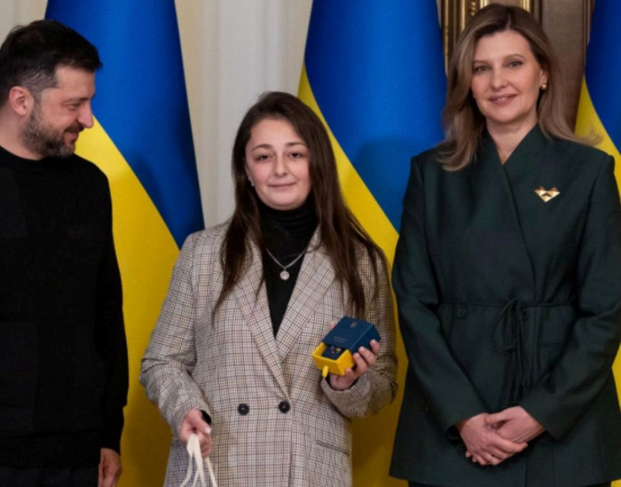 Юну закарпатку нагороджено відзнакою Президента «Майбутнє України».