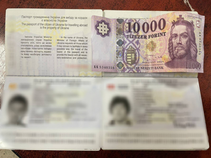 На кордоні з Угорщиною прикордонники виявили підроблені документи та спробу підкупу