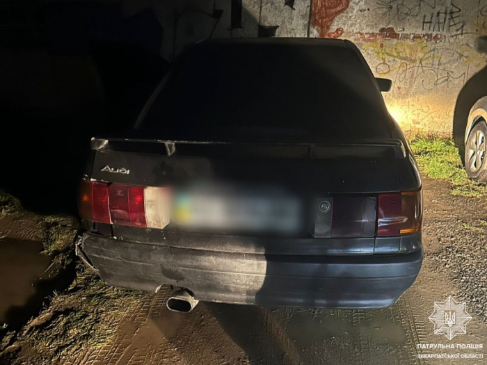 1.78 ‰ та відсутність права керування: закарпатські патрульні притягнули до відповідальності порушника

