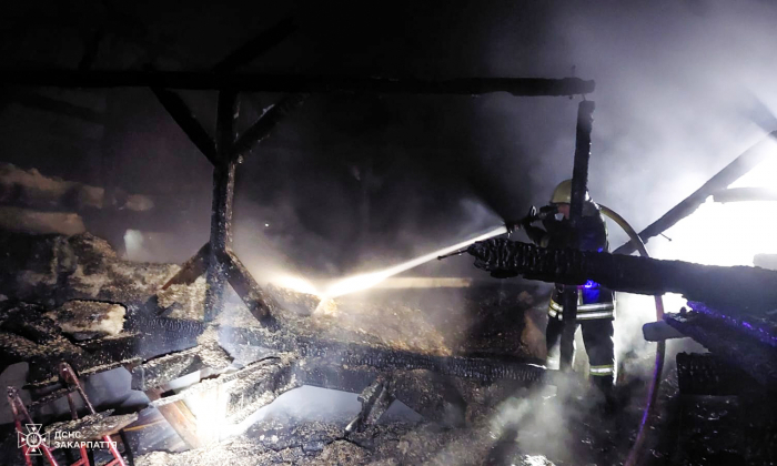 Пожежа на території Свято-Покровського монастиря в селі Кострина ліквідована – ДСНС