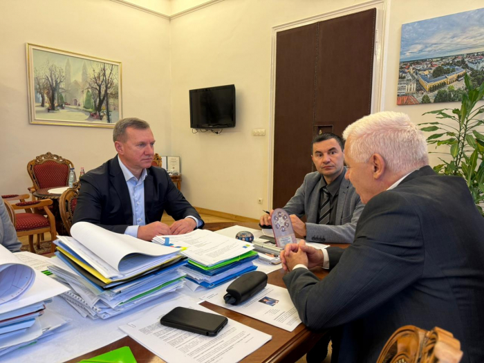 Богдан Андріїв відвідав із робочим візитом угорське місто-побратим Ужгорода – Ніредьгазу