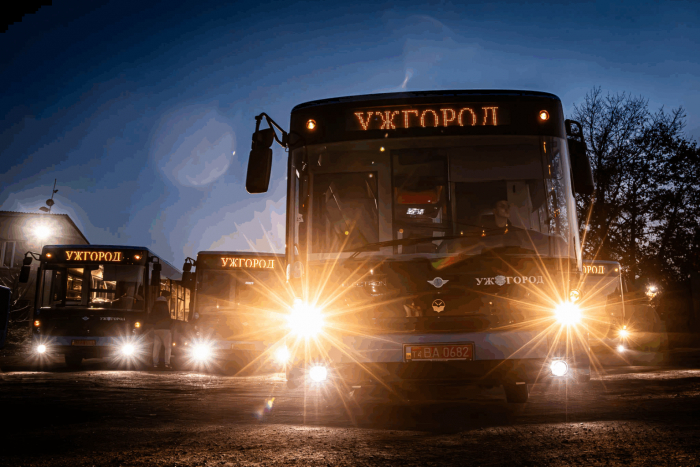 Актуальні графіки руху комунальних автобусів в Ужгороді у період різдвяно-новорічних свят
