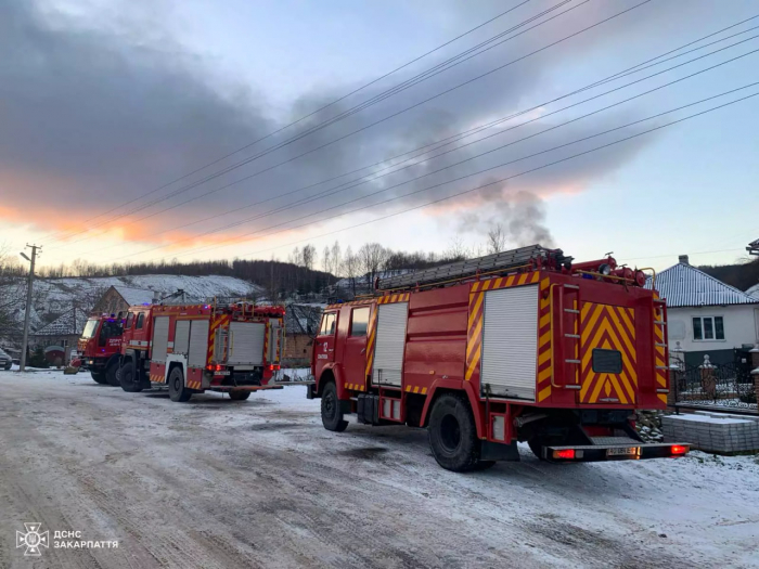 На Мукачівщині сталося загорання магістральної газової труби