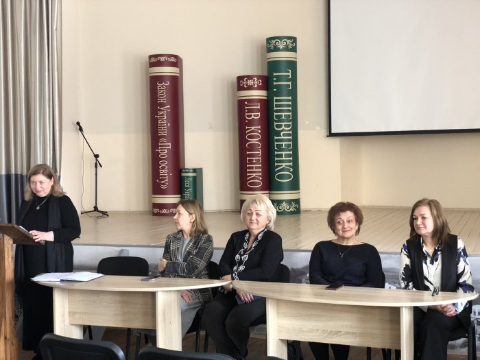 В Ужгородському ліцеї ім. Т.Г. Шевченка відбувся інституційний аудит


