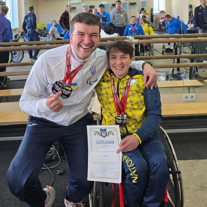 Ужгородка Надія Дьолог стала чемпіонкою України з парафехтування
