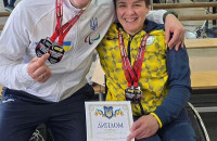 Ужгородка Надія Дьолог стала чемпіонкою України з парафехтування
