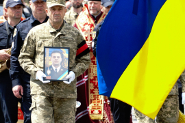 В Ужгороді попрощалися із майором Олегом Гойбергом