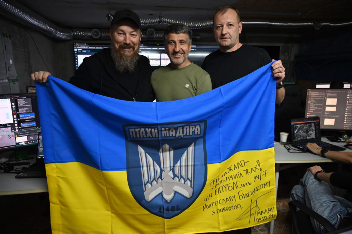 Роберт Бровді, командир «Птахів Мадяра», удостоєний високої нагороди Глави держави