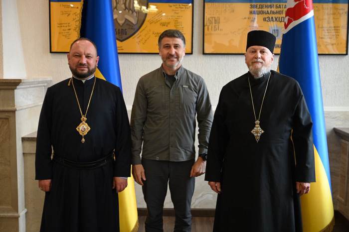 Мирослав Білецький зустрівся із одним із провідних ієрархів греко-католицької церкви у США