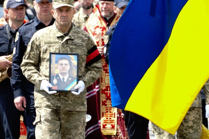 В Ужгороді попрощалися із майором Олегом Гойбергом