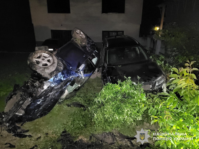 На Закарпатті поліція затримала двох п?яних водіїв, з вини яких сталися дорожньо-транспортні пригоди з потерпілими