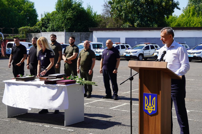 Богдан Андріїв привітав поліцейських із професійним святом