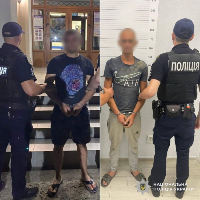 Поліцейські оперативно розшукали та затримали двох зловмисників, які побили та пограбували чоловіка на одній з вулиць Ужгорода