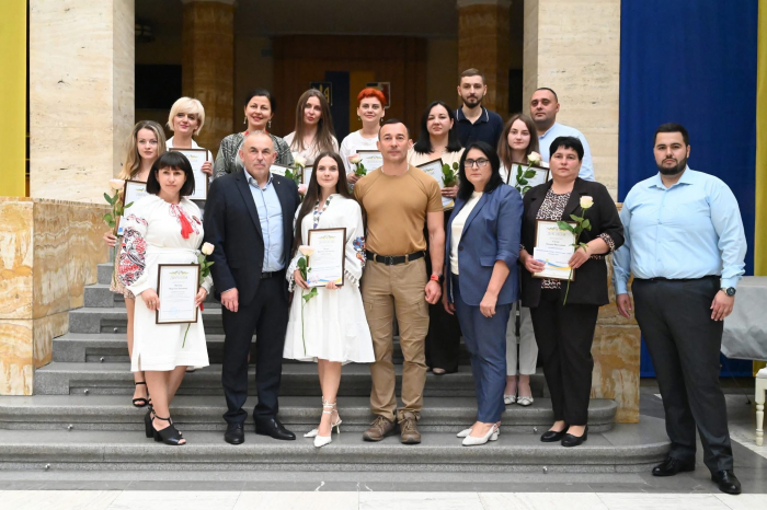 В Ужгороді привітали переможців та лауреатів обласного етапу Всеукраїнського конкурсу «Учитель року – 2025»