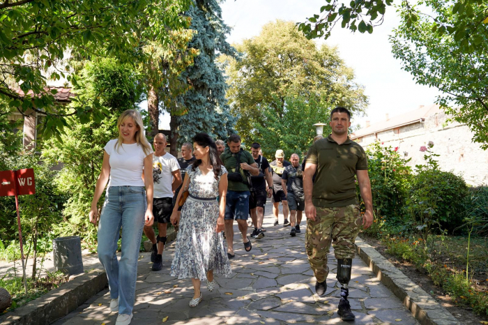 Поліцейські організували екскурсію до Ужгородського замку для ветеранів війни