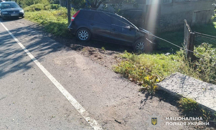 На Ужгородщині затримали водія, який у стані сп'яніння здійснив наїзд на жінку-пішохода