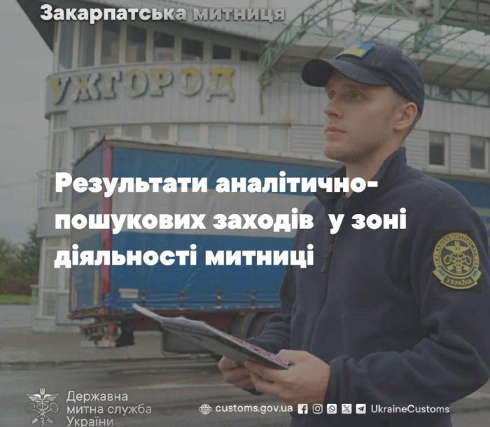 Фальшиві документи, ризикові вантажі та «псевдогуманітарка»: результати роботи Закарпатської митниці