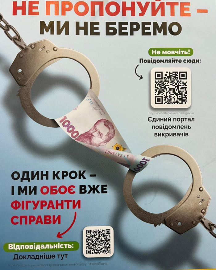 Реакція на інцидент на митному посту «Ужгород»: одного інспектора звільнено, двох — переведено