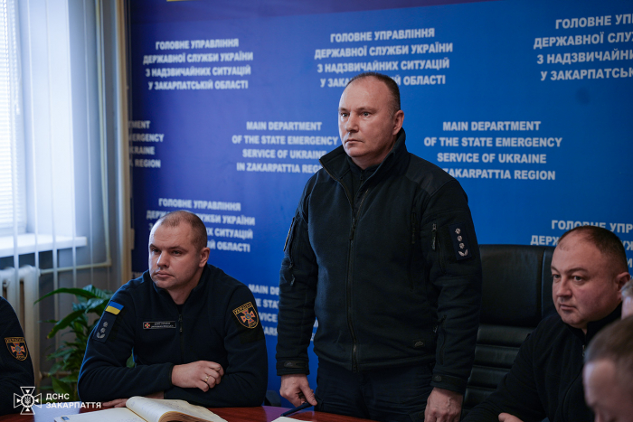 Закарпатським рятувальникам представили нового керівника