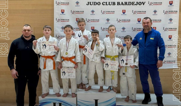 Успішний виступ юних закарпатських дзюдоїстів – шість призових місць на міжнародному турнірі