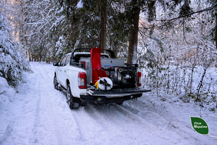 Лісівники «Карпатського лісового офісу взимку готуються до пожежонебезпечного періоду