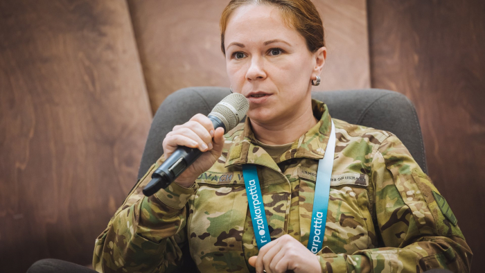 «Армія – це наш шанс на виживання»: начмед Третього армійського корпусу Вікторія Ковач