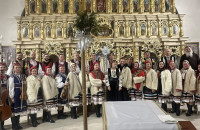 Закарпатський народний хор продовжує низку своїх різдвяно-новорічних концертів