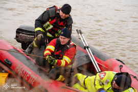 Закарпатські рятувальники провели масштабні навчання з ліквідації наслідків паводків