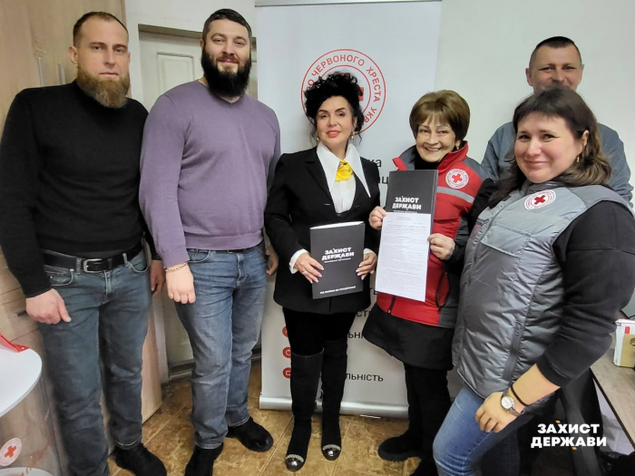 Закарпатський осередок ГО «Захист держави» та Мукачівська організація Товариства Червоного Хреста України розпочали офіційну співпрацю