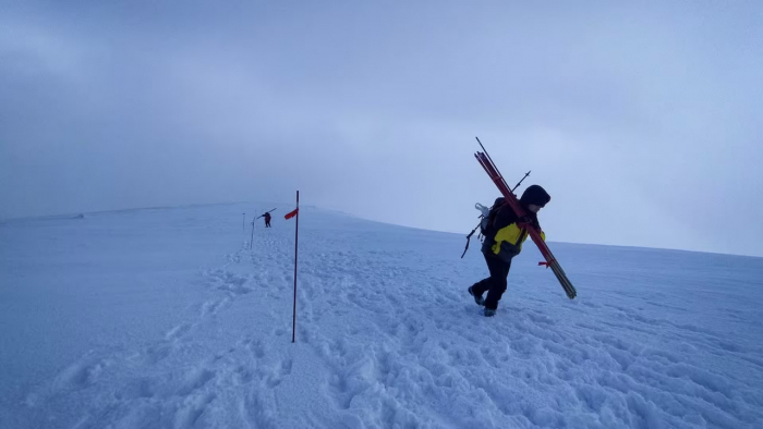 На Говерлі встановили зимове маркування маршрутів