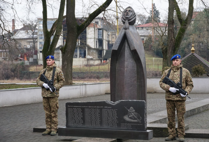В Ужгороді вшанували учасників бойових дій на території інших держав