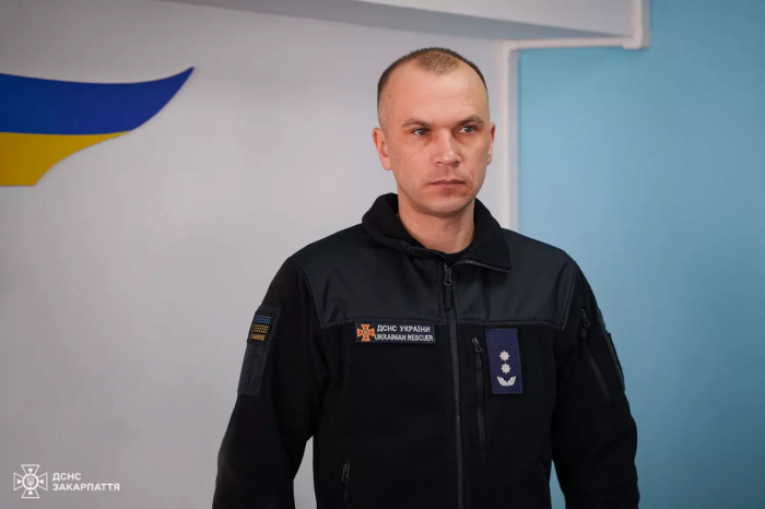 У закарпатських рятувальників новий заступник керівника управління