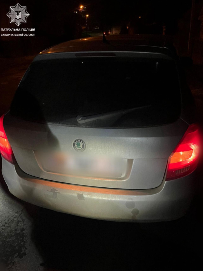 Керував із ознаками наркотичного сп’яніння та без права керування: патрульні в Ужгороді притягнули до відповідальності порушника

