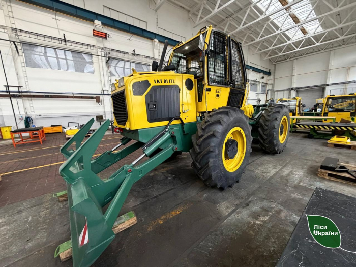 Укладено договір на постачання трелювальних скідерів для філії «Карпатський лісовий офіс»