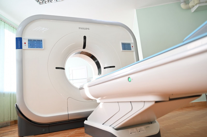 Новий комп’ютерний томограф запрацював у Закарпатській обласній дитячій лікарні