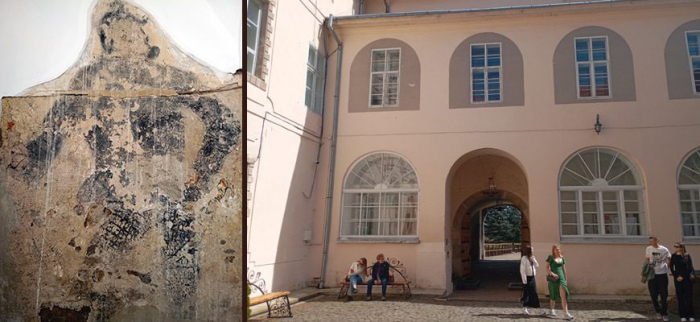 Втрачений Ужгород: загадка найстарішої замкової фрески (Фото)
