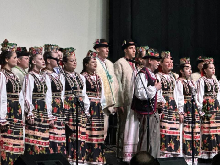 Закарпатський народний хор побував з концертом у Львові

