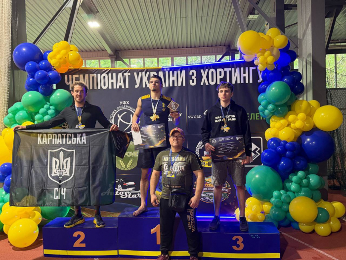 Закарпатські спортсмени здобули медалі на чемпіонаті України з хортингу