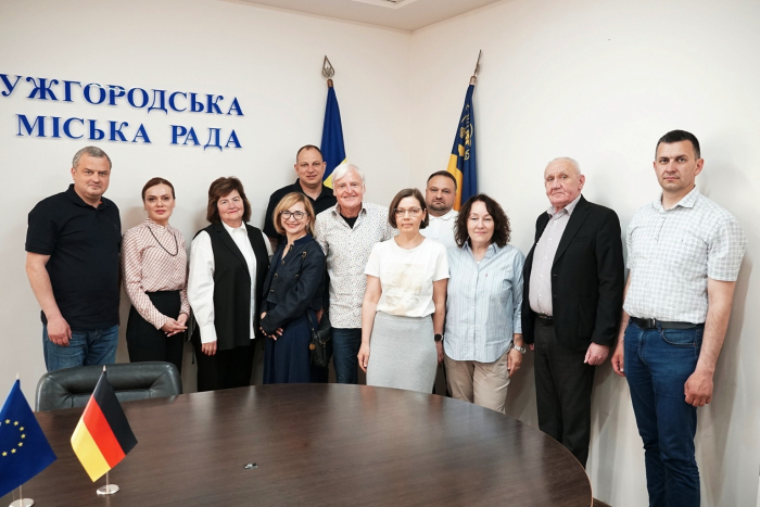 Делегація з німецького міста Фюрт відвідала Ужгородську міську раду