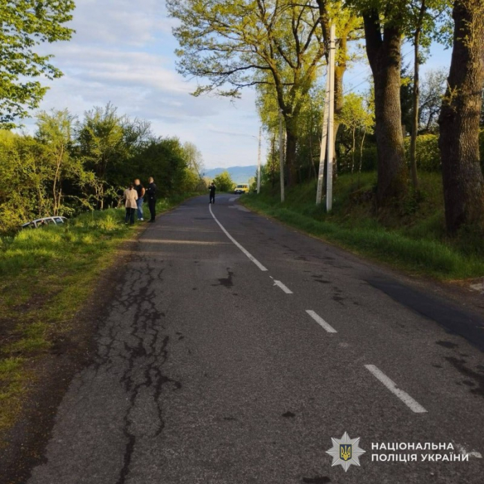 Поліція Закарпаття розслідує обставини ДТП на Тячівщині, у якій травмувалася дитина
