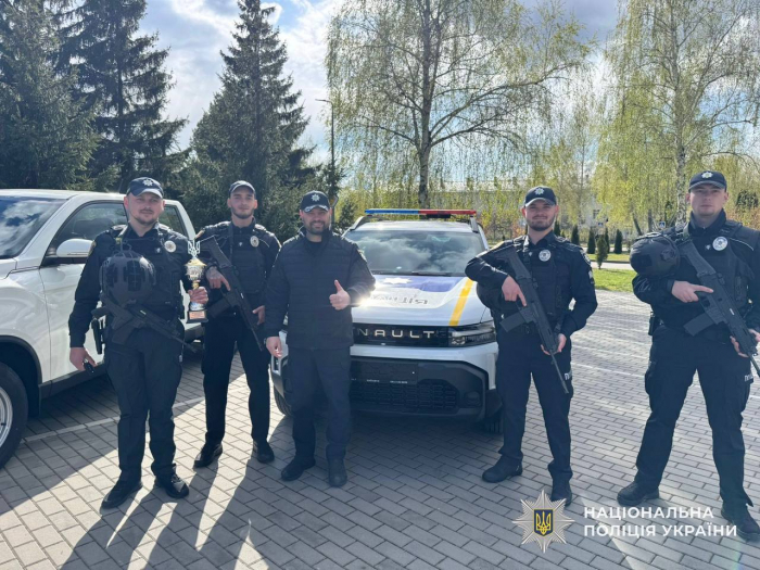 Поліцейські Закарпаття здобули «бронзу» на всеукраїнських змаганнях груп оперативного реагування Нацполіції України

