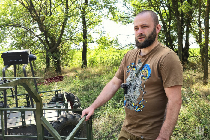 «Мацур»: у 128-й Закарпатській бригаді створили власний бойовий наземний роботизований комплекс