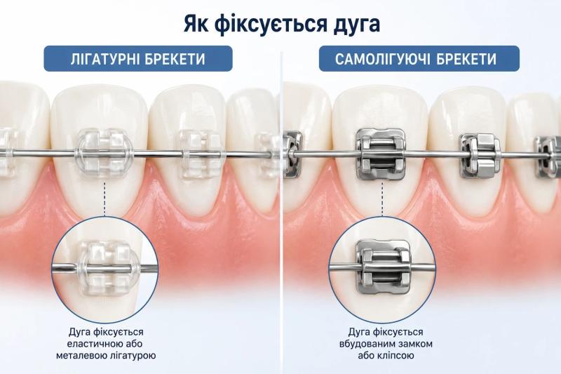 Лігатурні чи самолігуючі брекети - у чому різниця і що важливо знати перед вибором