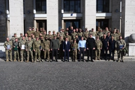 У День захисників і захисниць України в ОВА привітали закарпатських військових 
