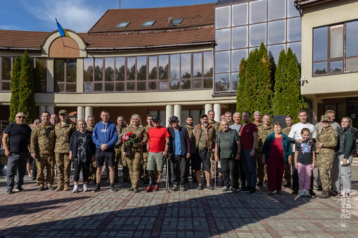 Гвардійці 26-го Закарпатського полку підтримали побратимів під час реабілітації